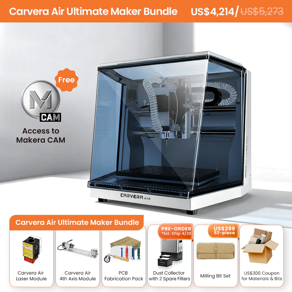 Carvera Air Desktop CNC Machine - Image 5